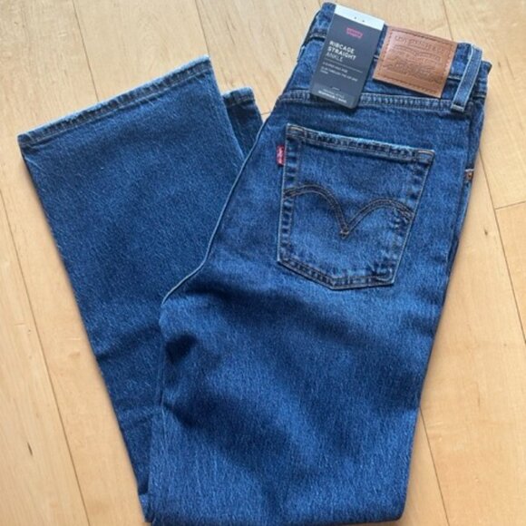 Levi's® Ribcage High Waist Ankle Straight Leg Jeans - NWT - Picture 7 of 8